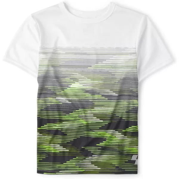 The Children's Place Boys' Active Performance Short Sleeve T-Shirt