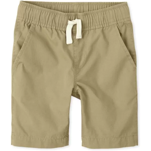 The Children's Place Boys' Cotton Pull on Jogger Shorts