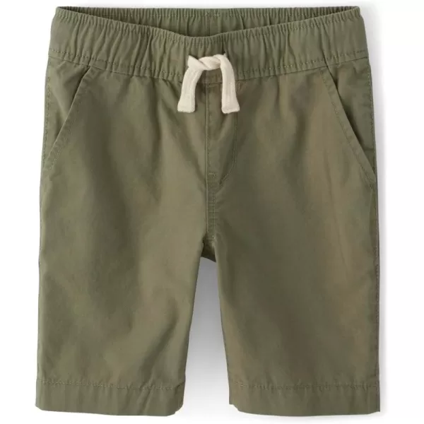 The Children's Place Boys' Cotton Pull on Jogger Shorts