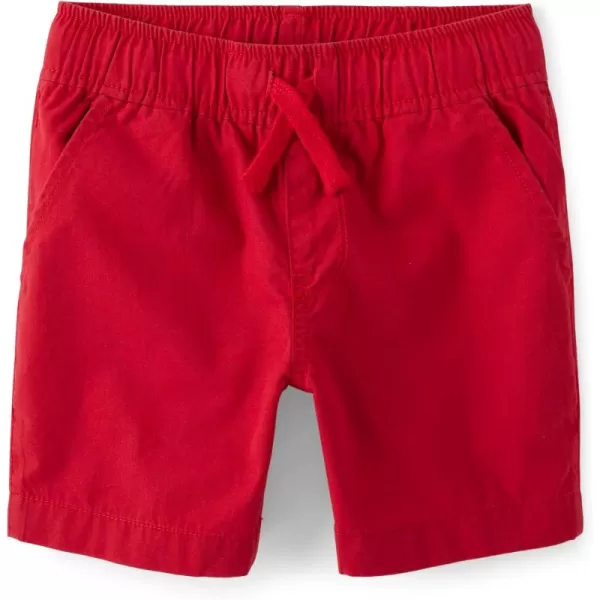 The Children's Place Boys' Cotton Pull on Jogger Shorts