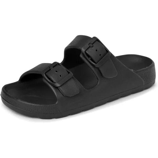 The Children's Place Boy's Double Buckle Slip on Slide Sandals