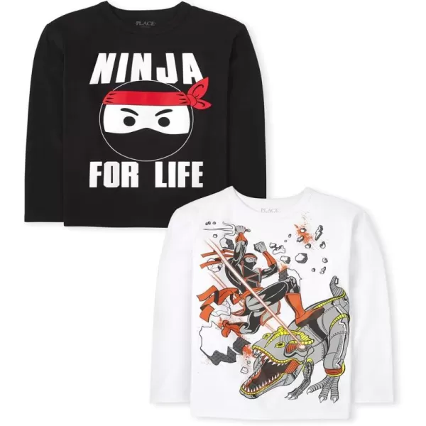 The Children's Place Boys Graphic Tee, Multipacks