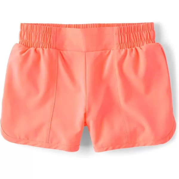 The Children's Place Girls' Active Pull on Stretchy Waistband Flowy Short
