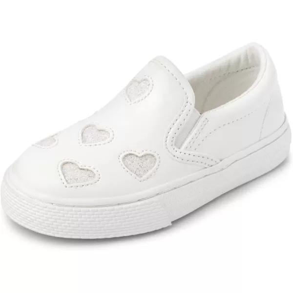 The Children's Place Girl's Baby Toddler Casual Slip on Shoes Sneaker