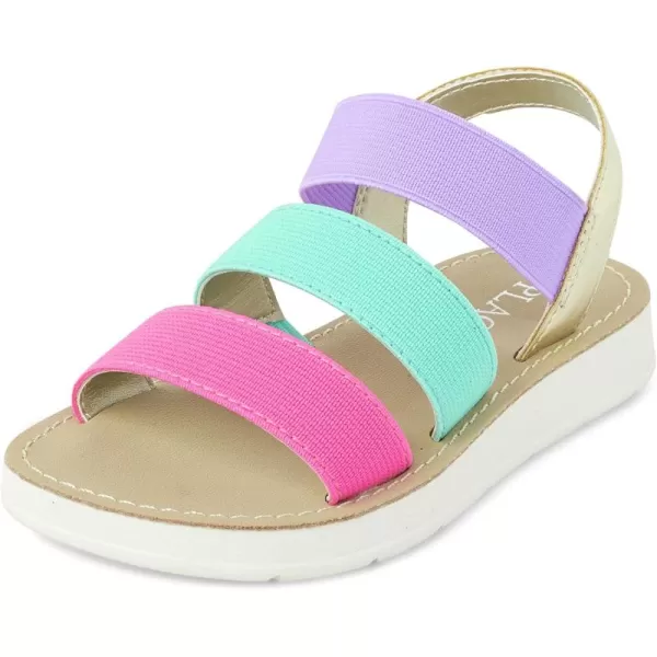 The Children's Place Girl's Baby Toddler Open Toe Flat Sandals