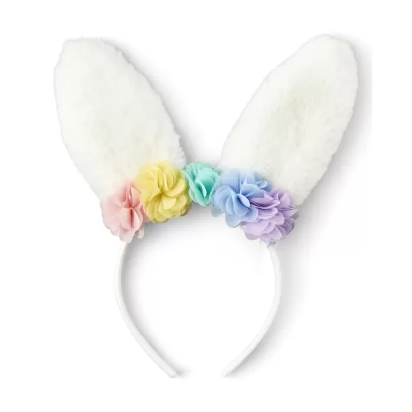 The Children's Place Girls' Braided Flower Headband Hair Accessory, Whirlwind Daisy, 1 Count 