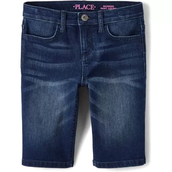 The Children's Place Girls' Denim Skimmer Shorts