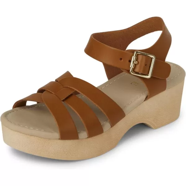 The Children's Place Girl's Open Toe Low Heel Clog Sandals