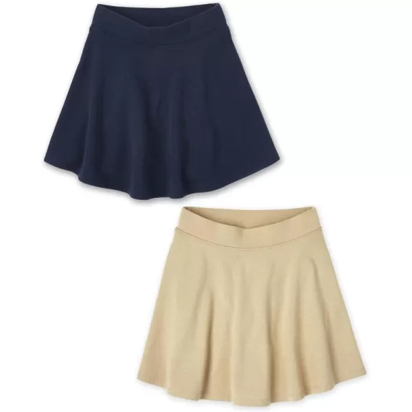 The Children's Place Girls Ponte Knit Pull On Skort