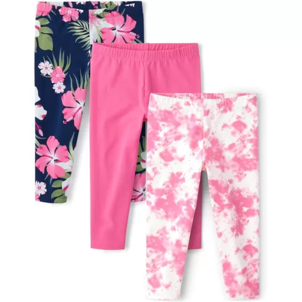 The Children's Place Girls' Printed Capri Leggings
