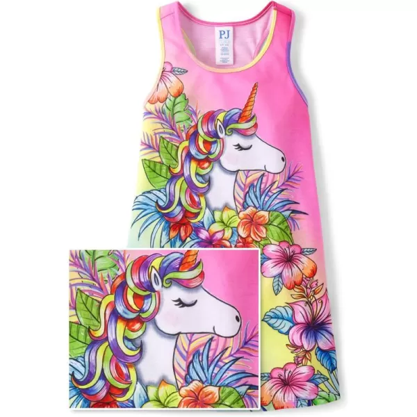 The Children's Place Girls' Single Short Sleeve Nightgowns