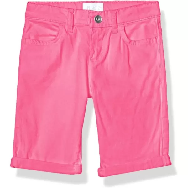 The Children's Place Girls' Solid Skimmer Shorts