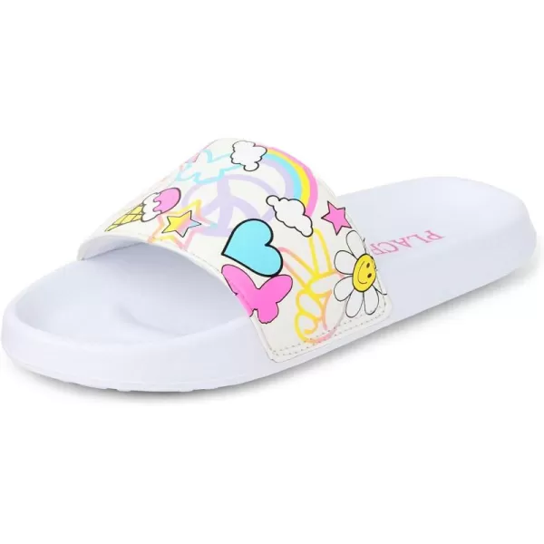 The Children's Place Girls Sporty Slides Sandal