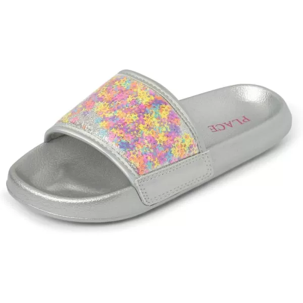 The Children's Place Girl's Sporty Slides Sandal