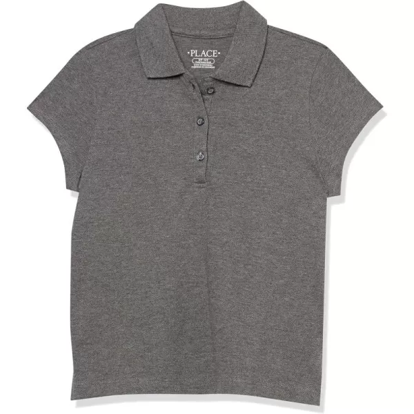 The Children's Place Girls' Uniform Pique Polo
