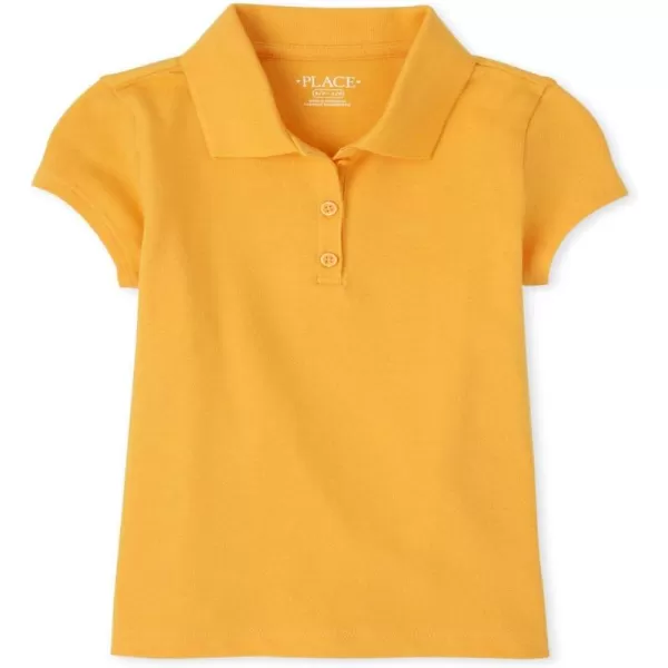 The Children's Place Girls' Uniform Pique Polo