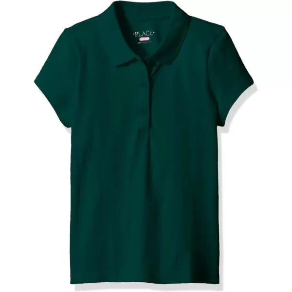 The Children's Place Girls' Uniform Pique Polo