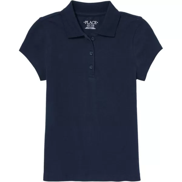 The Children's Place Girls' Uniform Pique Polo