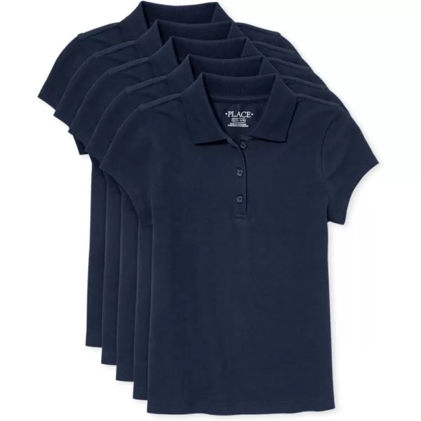 The Children's Place Girls' Uniform Pique Polo