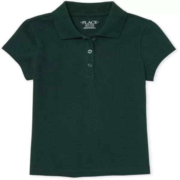 The Children's Place Girls' Uniform Pique Polo