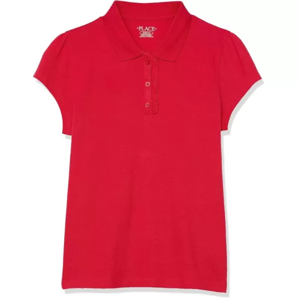 The Children's Place Girls' Uniform Pique Polo