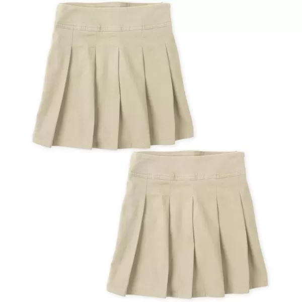The Children's Place Girls' Uniform Pleated Skort