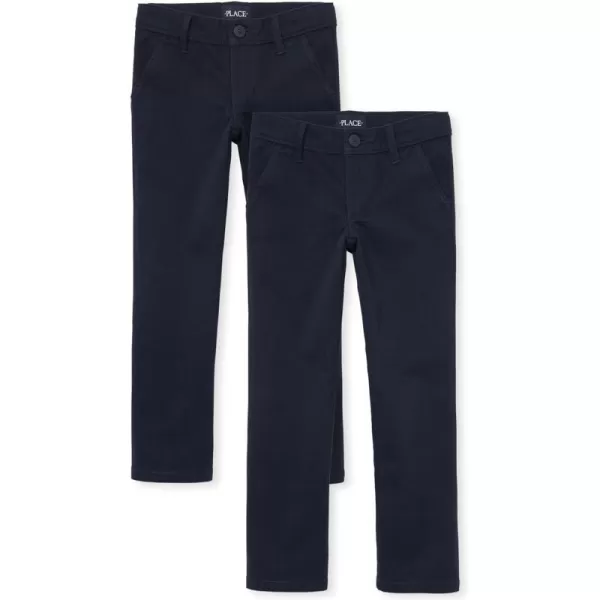 The Children's Place Girls' Uniform Skinny Chino Pants