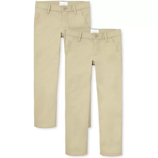 The Children's Place Girls' Uniform Skinny Chino Pants