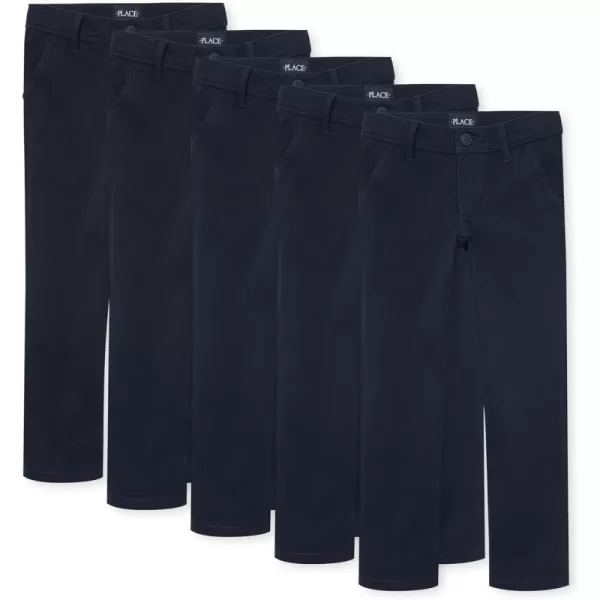 The Children's Place Girls' Uniform Skinny Chino Pants