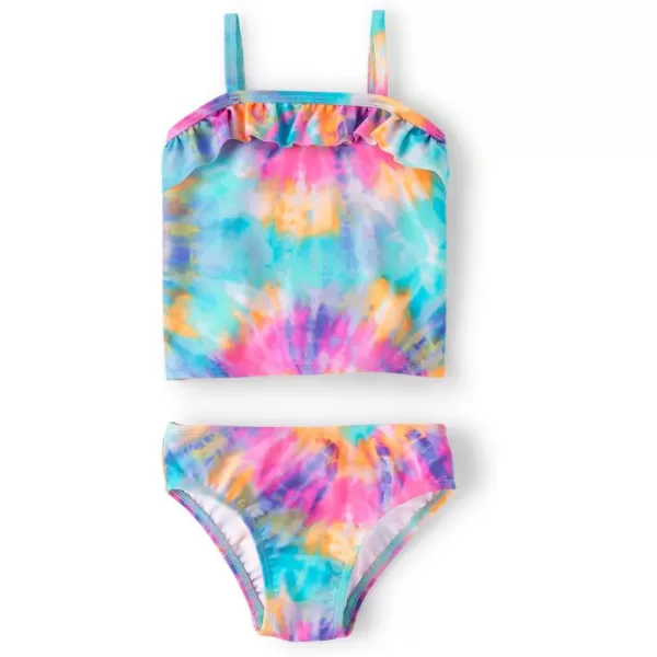 The Children's Place Girls' and Toddler 2 Piece Tankini Swimsuit