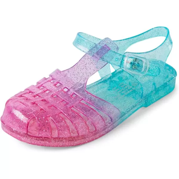 The Children's Place Girl's and Toddler Jelly Fisherman Sandals
