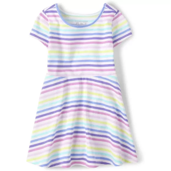 The Children's Place Girls' and Toddler Short Sleeve Everyday Dresses
