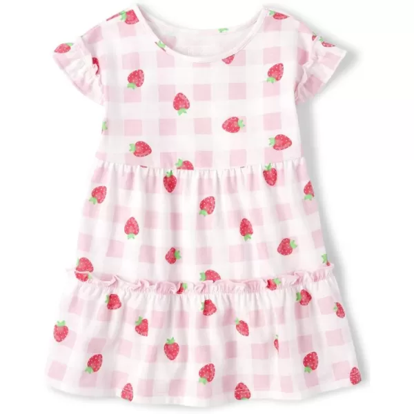 The Children's Place Girls' and Toddler Short Sleeve Everyday Dresses