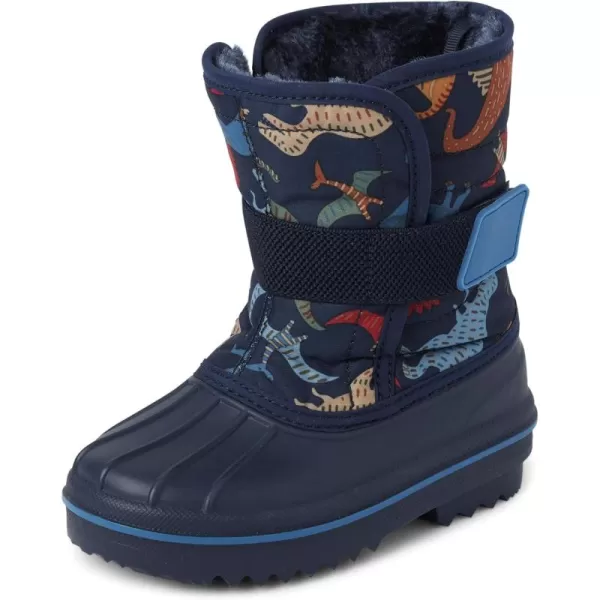 The Children's Place Unisex-Child and Toddler Faux Fur Trim Winter Snow Boots