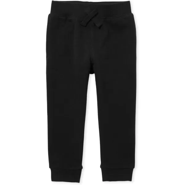The Children's Place baby boys Active Fleece Jogger Pants 2 Pack