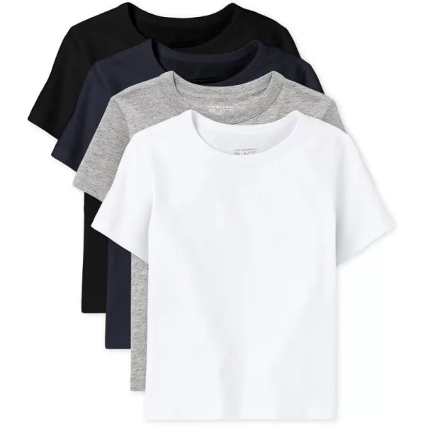 The Children's Place baby boys Basic Layering Short Sleeve Tee