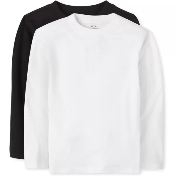 The Children's Place baby boys Basic Long Sleeve Tee 2 pack