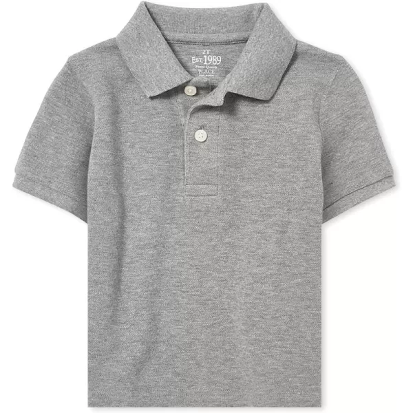 The Children's Place baby boys Fashion Color Short Sleeve Pique Polo