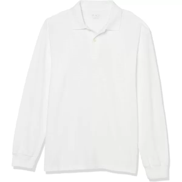 The Children's Place baby boys Long Sleeve Pique Polo