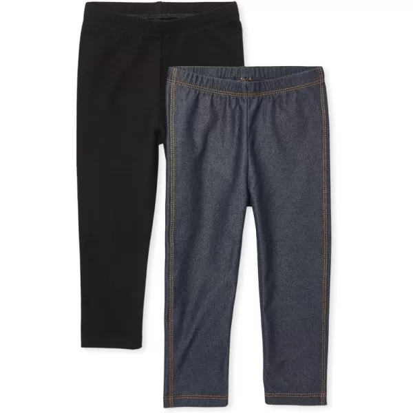 The Children's Place baby girls Leggings 2 Pack