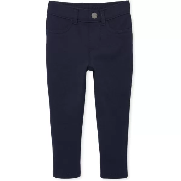 The Children's Place baby girls Ponte Knit Pull On Jeggings