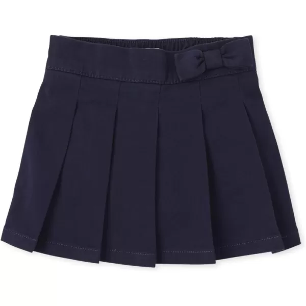 The Children's Place baby girls Uniform Bow Pleated Skort
