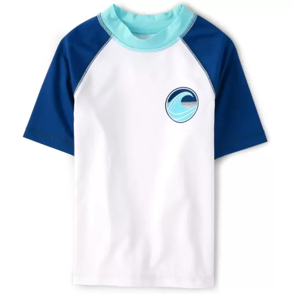 The Children's Place boys Short Sleeve Rashguard