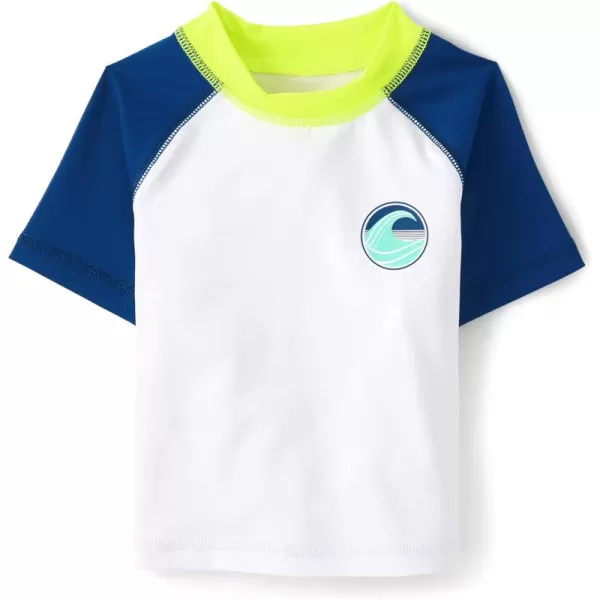 The Children's Place boys Short Sleeve Rashguard