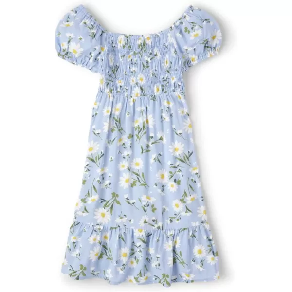 The Children's Place girls Mommy And Me Floral Tiered Dress