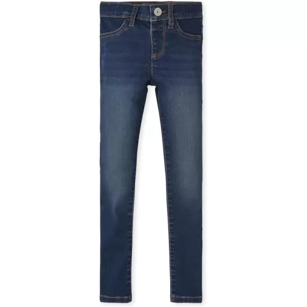 The Children's Place girls Stretch Denim Jeggings
