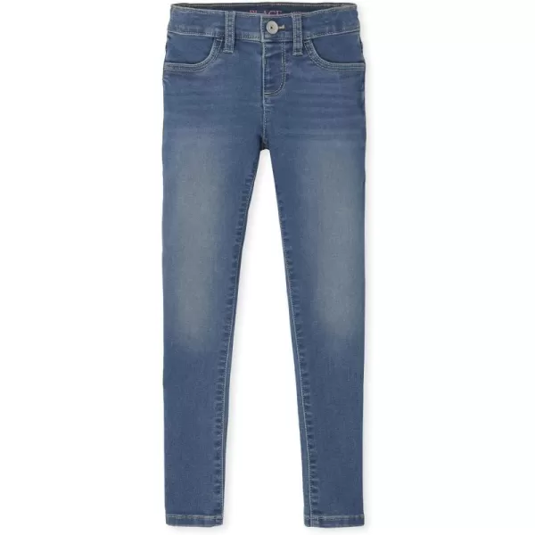 The Children's Place girls Stretch Denim Jeggings