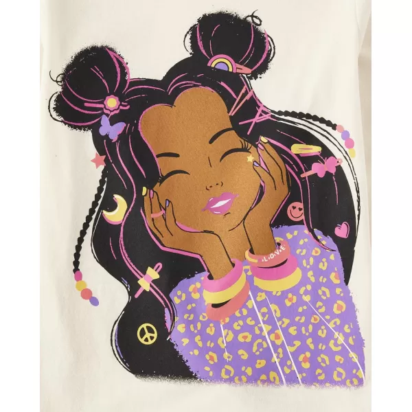 The Children's Place Girl Power Long Sleeve Graphic T-Shirts