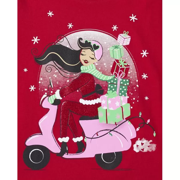 The Children's Place Girls' All Holidays Long Sleeve Graphic T-Shirts