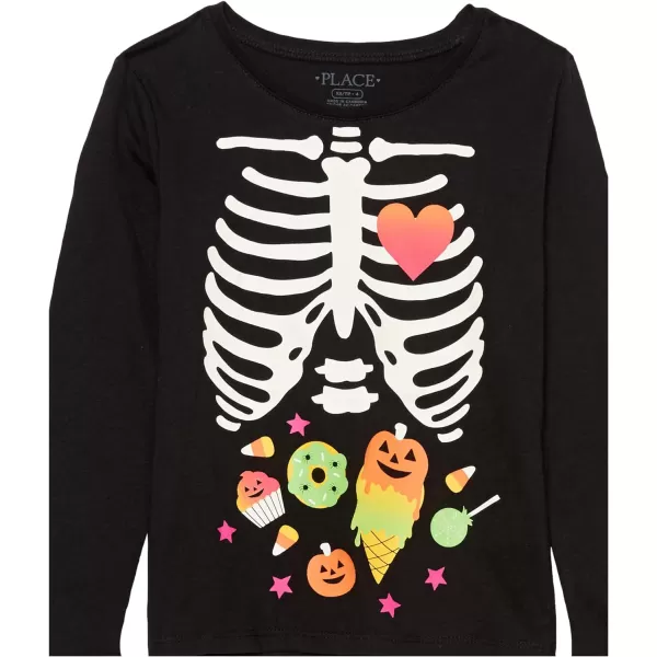 The Children's Place Girls' All Holidays Long Sleeve Graphic T-Shirts